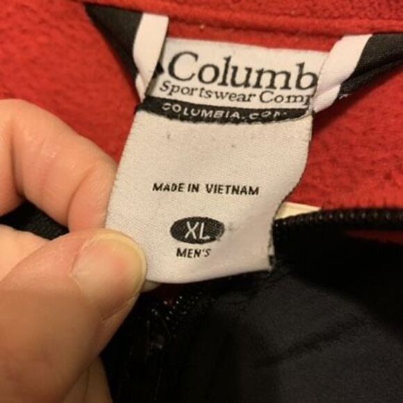 Louisville Cardinals Size Mens XL Fleece Columbia Jacket - Picture 3 of 7